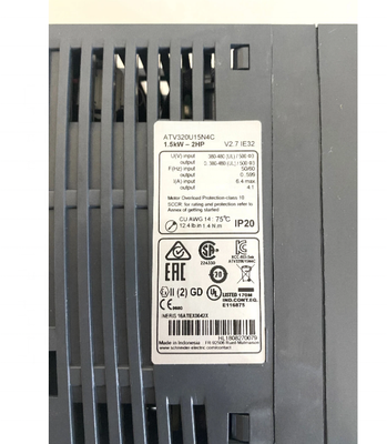 ATV320U15N4C 1.5kW 400V Three-Phase VFD - Universal Industrial Motor Speed Controller