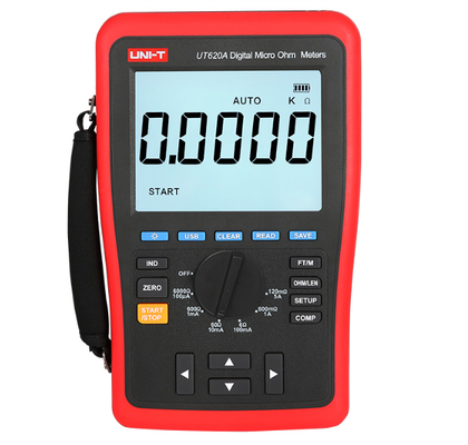 New Original UNI-T UT620A Digital Micro Ohm Meter with 60000 Display Count Four-wire Measurement and 1000 Data Storage