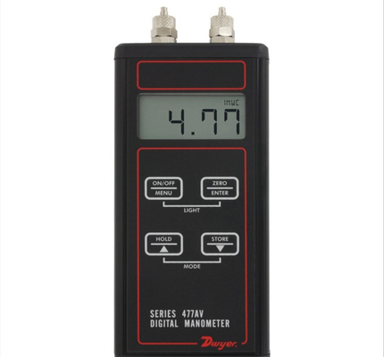 Dwyer 477AV-000 Digital Pressure Gauge 80mm Differential Pressure Manometer