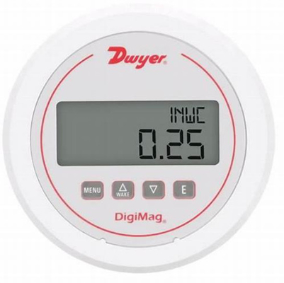 Original Dwyer 5mA 9-24 VDC Digital Pressure Gauge DM-1102