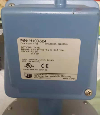 NPTF Differential Pressure Controller H100k-540 Differential Pressure Switches