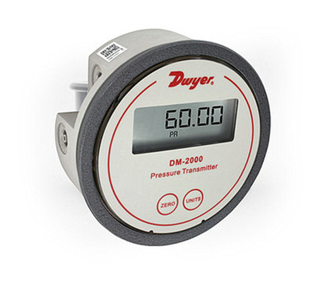 DM-2012-LCD Digital Pressure Gauge Accuracy 1% FS At 70 Fahrenheit Degree