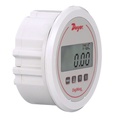 DM-2000 0.25'' WC Digital Magnehelic Gauge Differential Pressure Flow