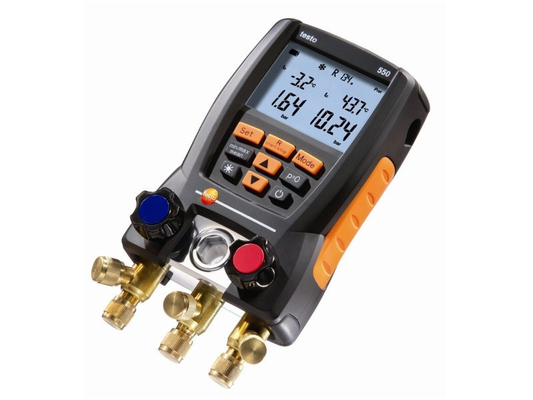 Electronic Refrigerant Temperature Tester Digital Manifold Kit With Bluetooth Support