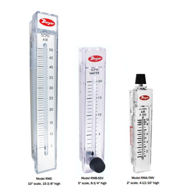 RMA-6-SSV High Accuracy Flow Meter For Air Water ​20mA