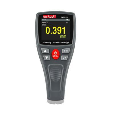 WT2100 Coating Film Thickness Gauge For Measuring Non Magnetic Thickness