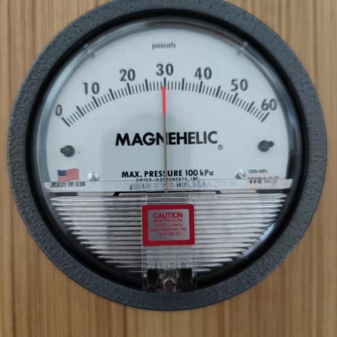 Aluminum High Temperature Differential Pressure Gauge Magnehelic